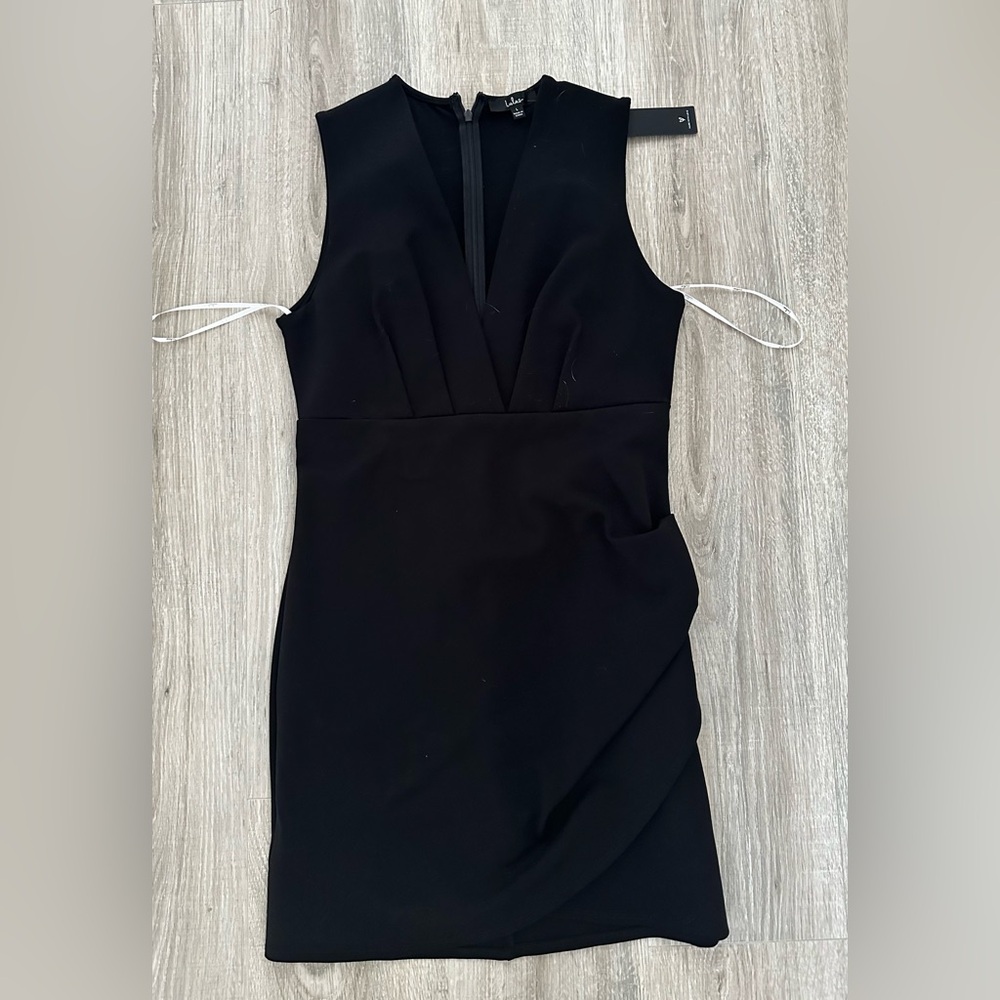 Lulu’s Black Cocktail Dress, Size Large